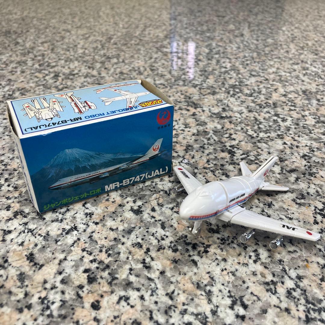裕*様 BANDAI 非売品 マシンロボ ジャンボジェットロボ MR-B747