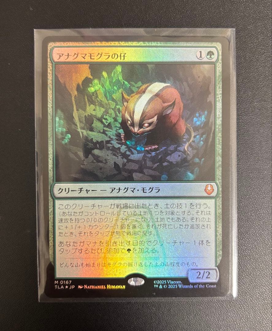 アナグマモグラの仔　日本語　foil