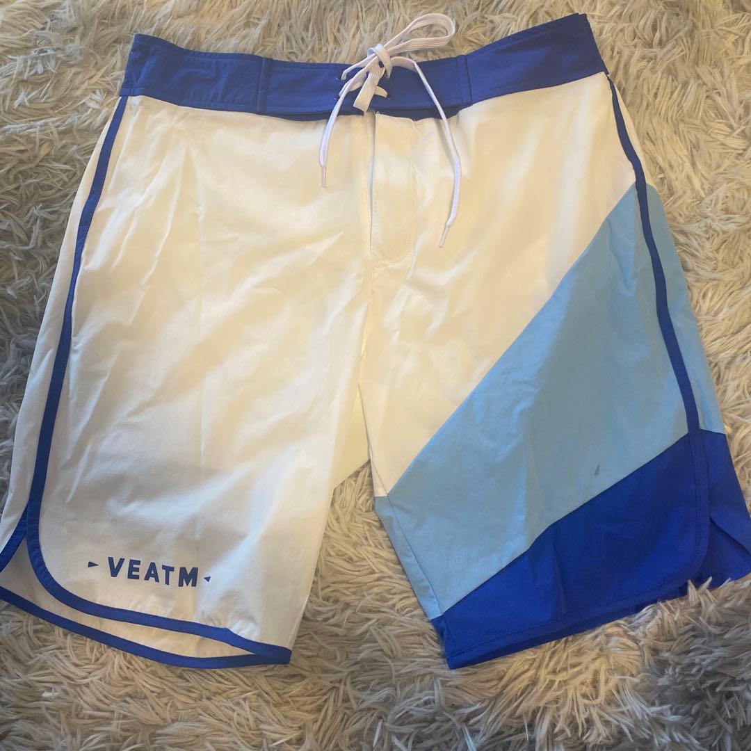 VEATM サーフパンツ　L ブルー