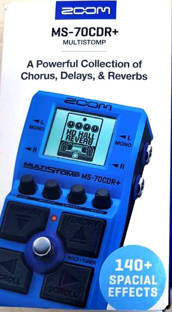 ★☆【箱・取説付】ZOOM　MS-70CDR＋　エフェクター