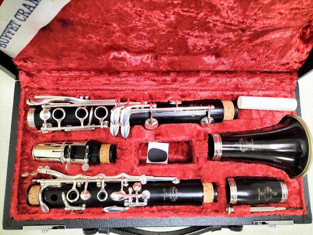 クラリネット　ビュッフェ・クランポン B♭ R13 整備済