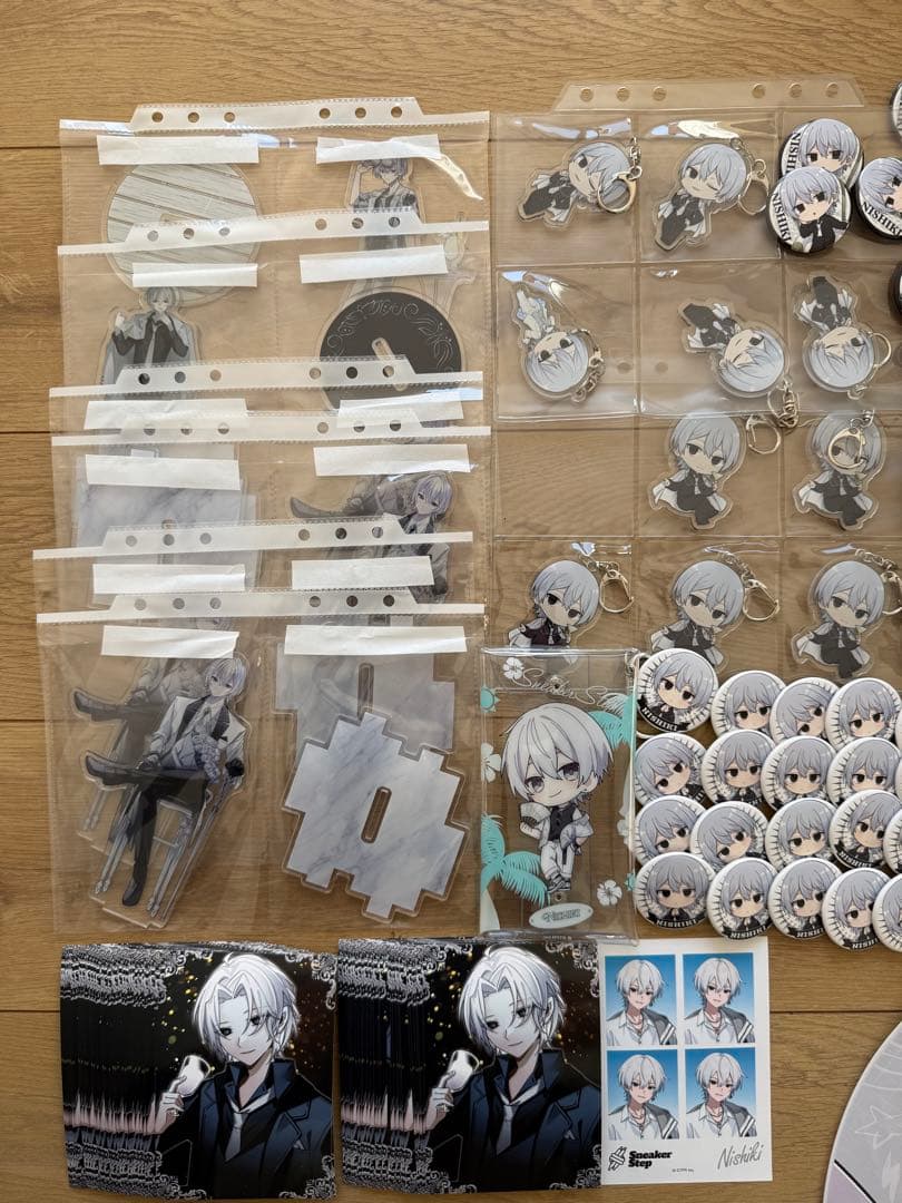 【まとめ売り】SneakerStepにしき グッズ 缶バッジ アクキー アクスタ