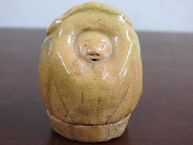 赤楽布袋香合　M８８１
