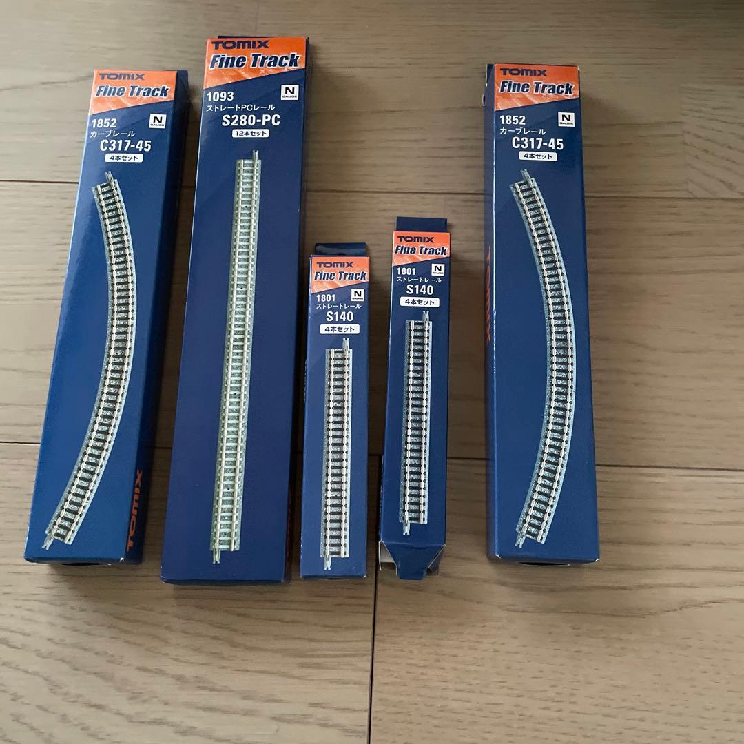 TOMIX Nゲージレールセット 5パック