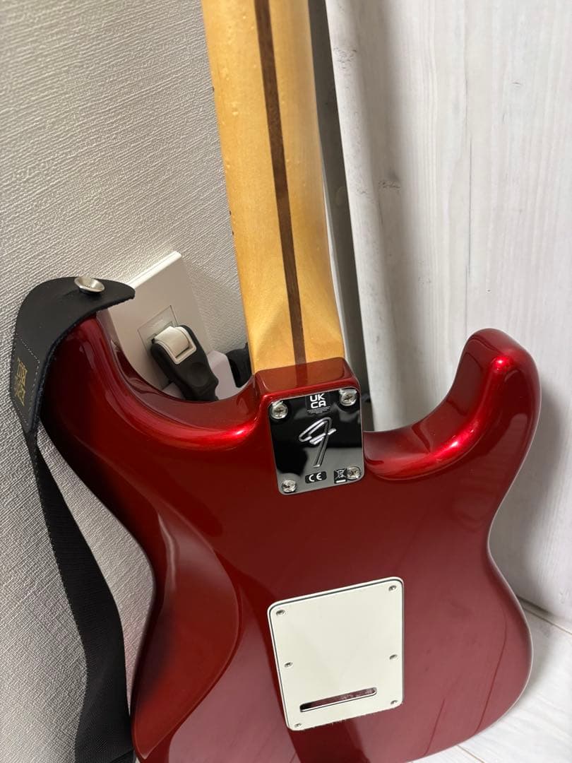 Fender Mexico Player Stratocaster lefty赤