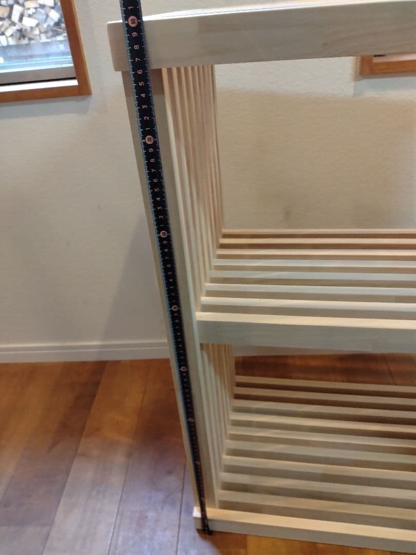 木製　ハンドメイド　オーダー　格子　棚　アクアラック　シェルフ　水槽台　金魚