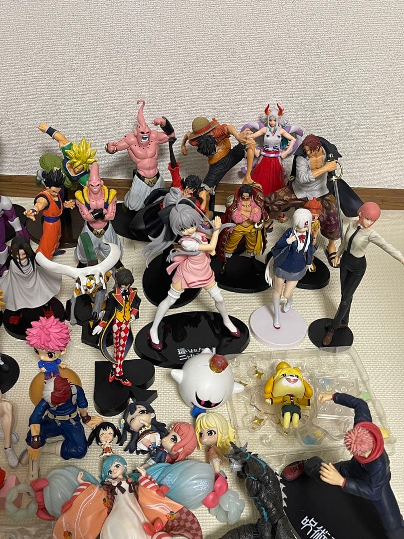 アニメ キャラクター ワンピース　ドラゴンボール　その他　フィギュア セット