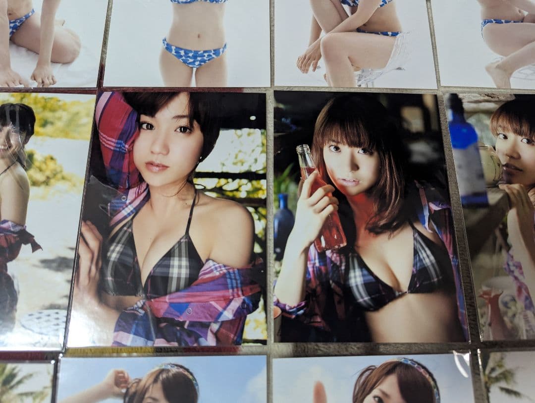 貴重 非売品 美品 オフショット 生写真 無修正 70枚 大島優子③