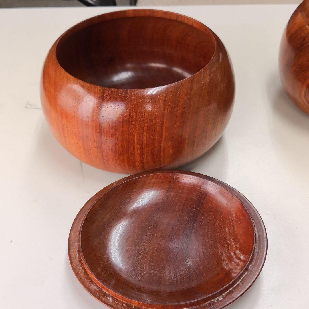 碁笥　花梨　特大　新品