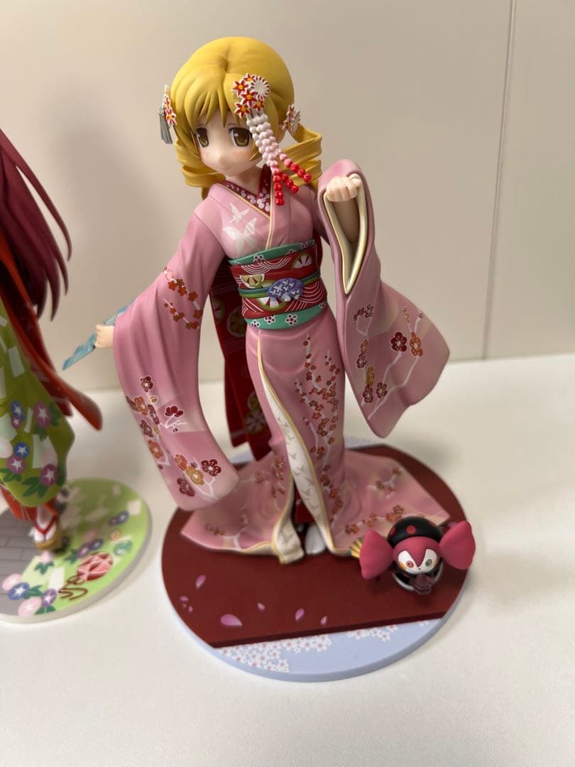 まどマギ舞妓、晴れ着フィギュア5体セット