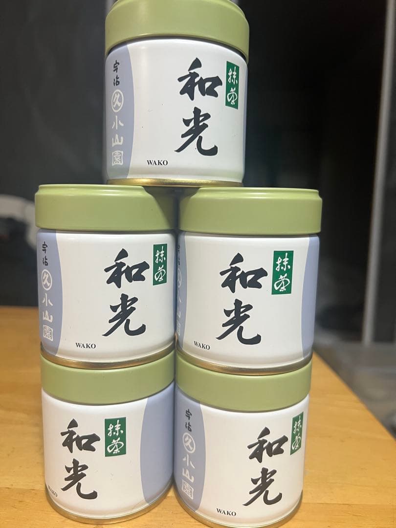 和光 抹茶 40g 粉末緑茶5缶セット