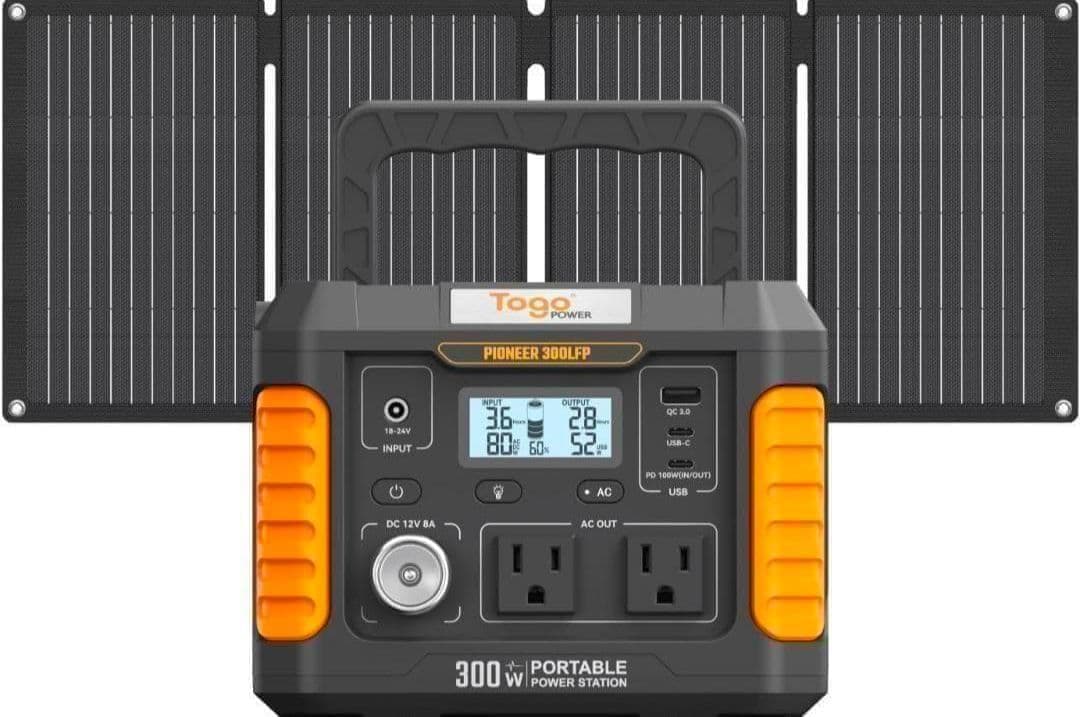 ♥️超小型♥️ポータブル電源 ソーラーパネル 車中泊 停電対策 防災 節電