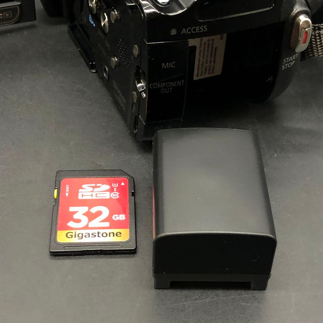 【動作確認済み】Canon HD　iVIS HF21　ビデオカメラ　ブラック