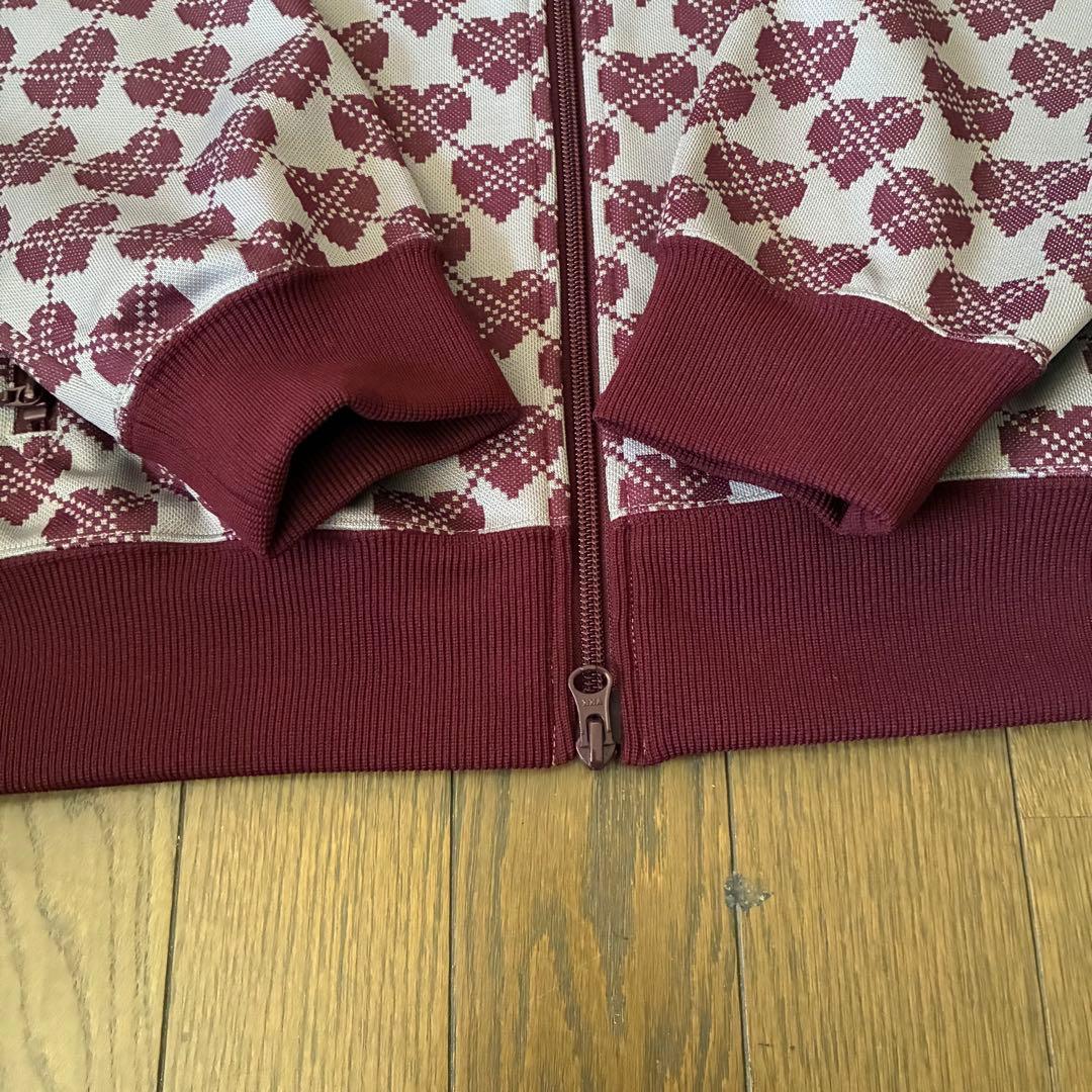 Needles トラックジャケット トラックパンツ セットアップ 総柄 ハート