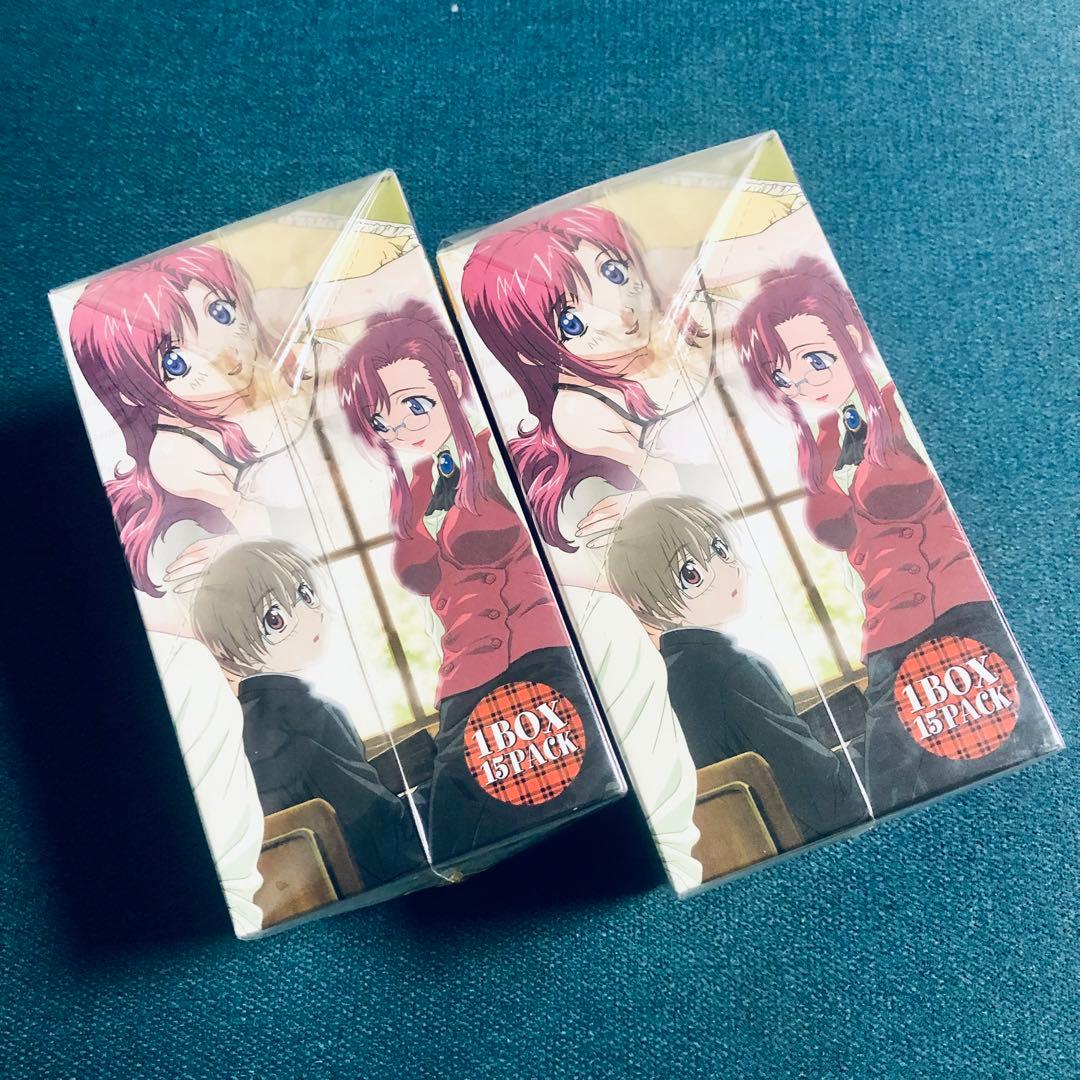 おねがいティーチャー ブロッコリーハイブリッドカード 2BOX未開封品　特典付き