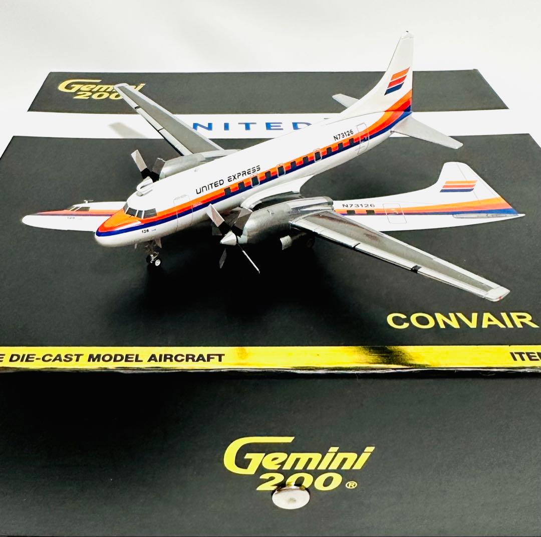 Gemini 1/200 コンベア CV-580 United Express