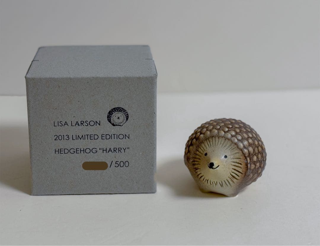 Lisa Larson 500体限定 ブラウン ハリー　2013年限定 希少