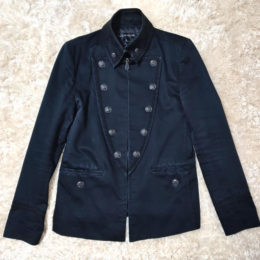 希少 アンプラグドミュージアム ナポレオンジャケット Lサイズ ブラック スカル