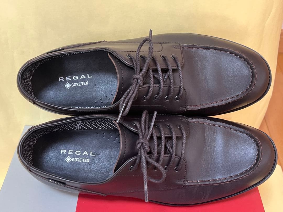 REGAL Uチップ 56EL ダークブラウン26.5cm GORE-TEX