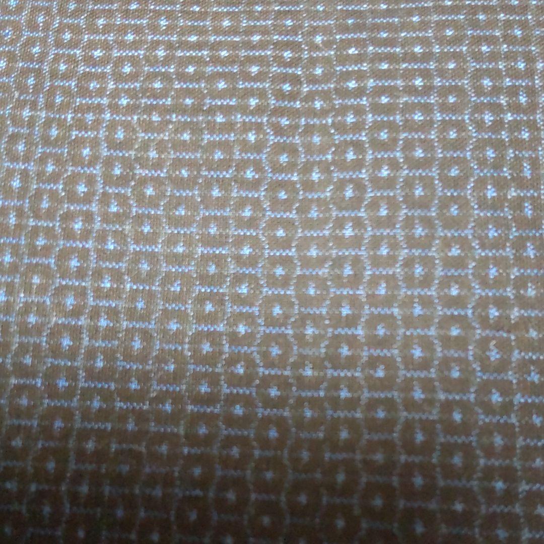 藍大島紬、未使用、小袖、羽織、羽織紐。