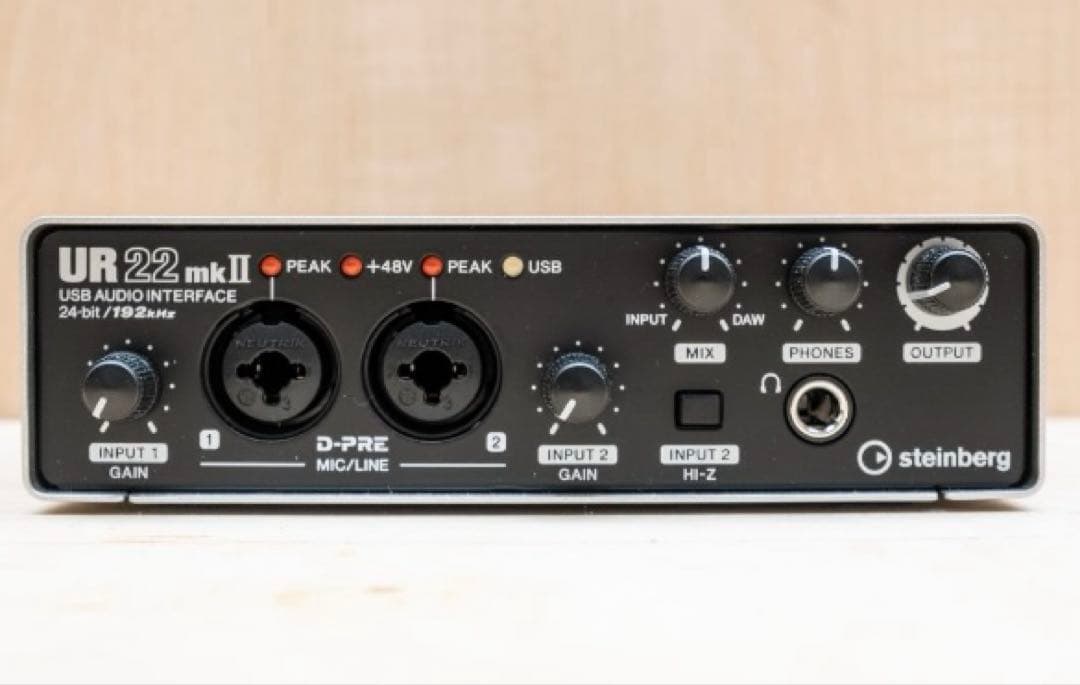 DTM・DAW UR22mkII