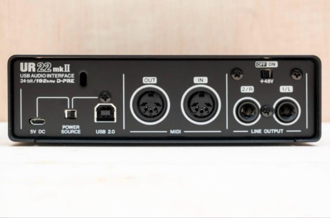 DTM・DAW UR22mkII
