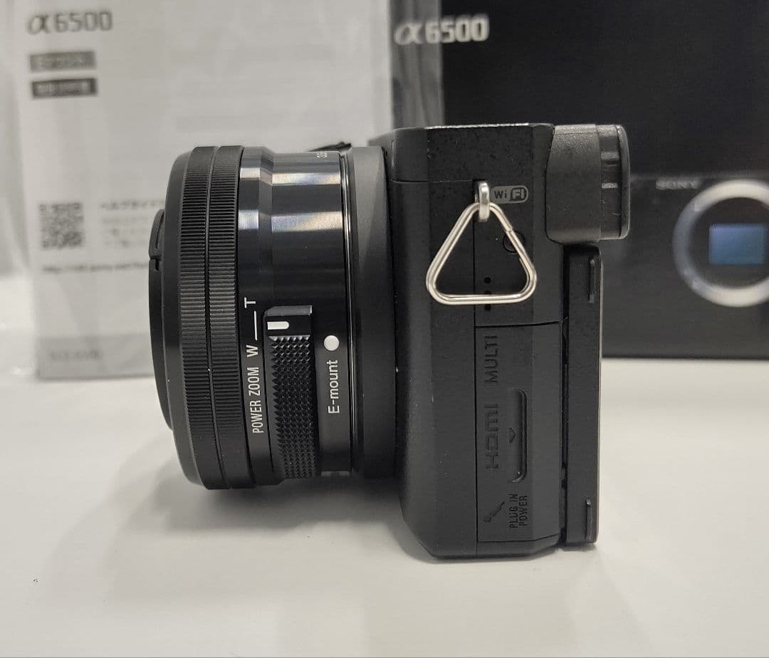 SONY α6500 本体 + ズームレンズ + バッテリー4個
