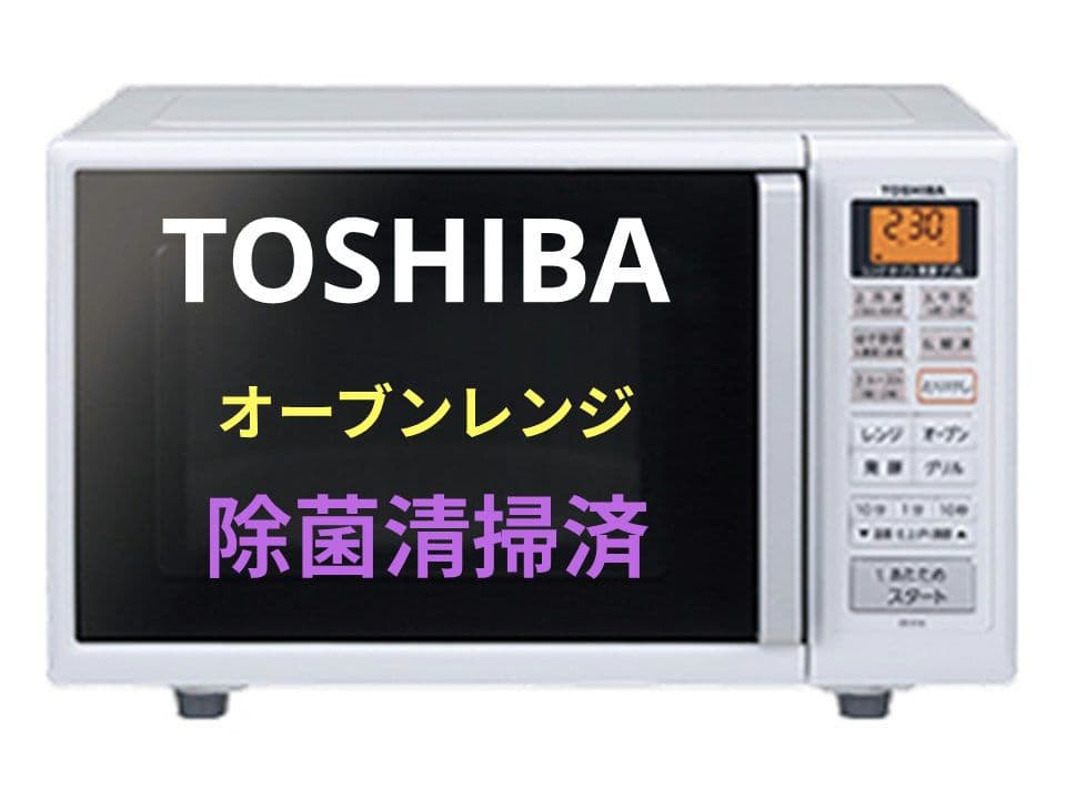 TOSHIBA オーブンレンジ ホワイト コンパクト 東芝 ER-R16