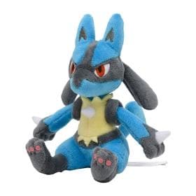 【新品・紙タグ付き】 ポケモン fit ルカリオ & リオル ぬいぐるみ セット