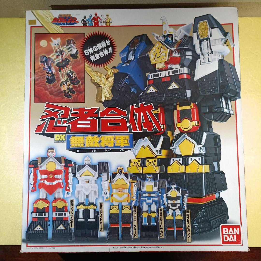 【忍者合体 DX無敵将軍】 忍者合体 5体セット BANDAI
