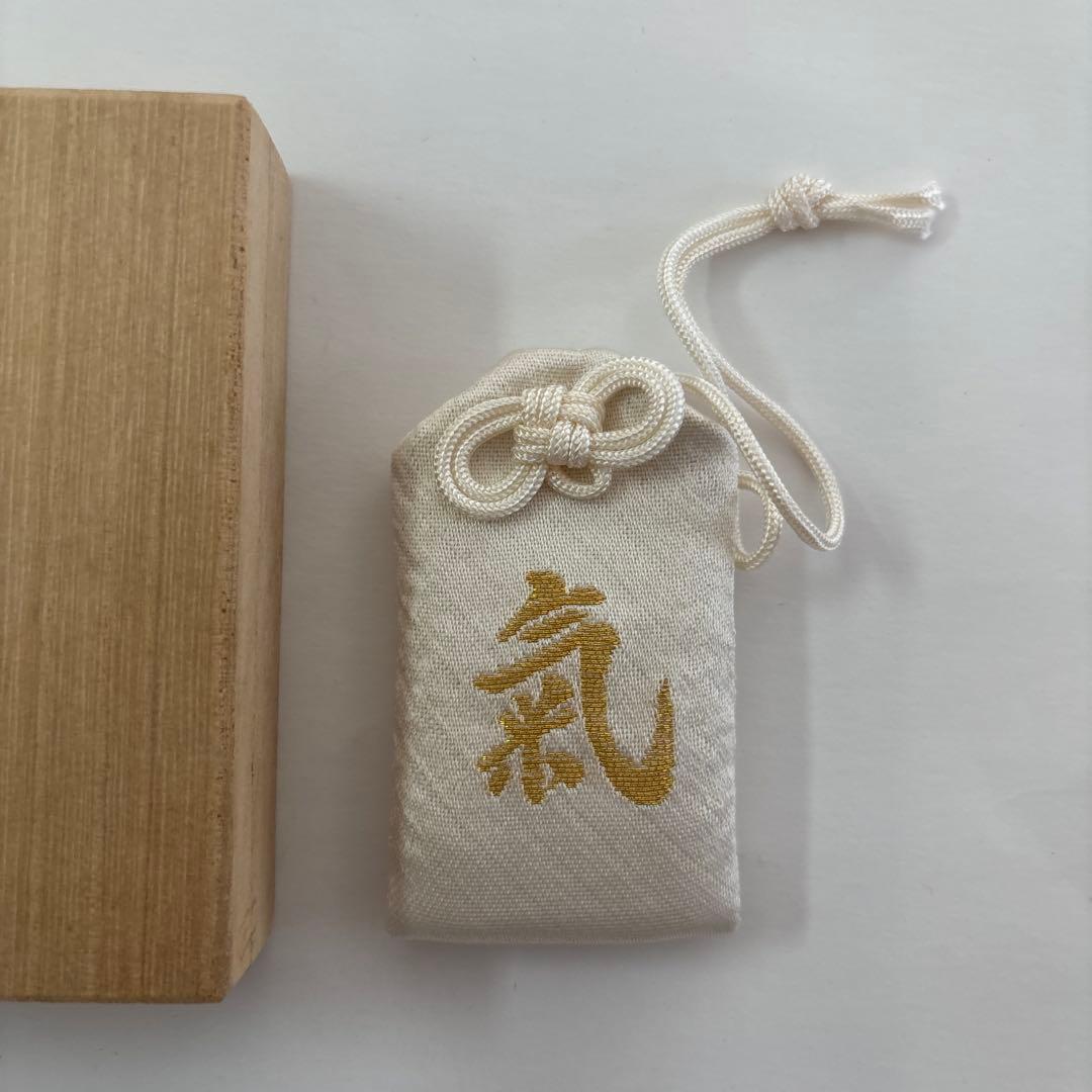 三峯神社　お守り　白い氣守　気守　三峯　三峰神社