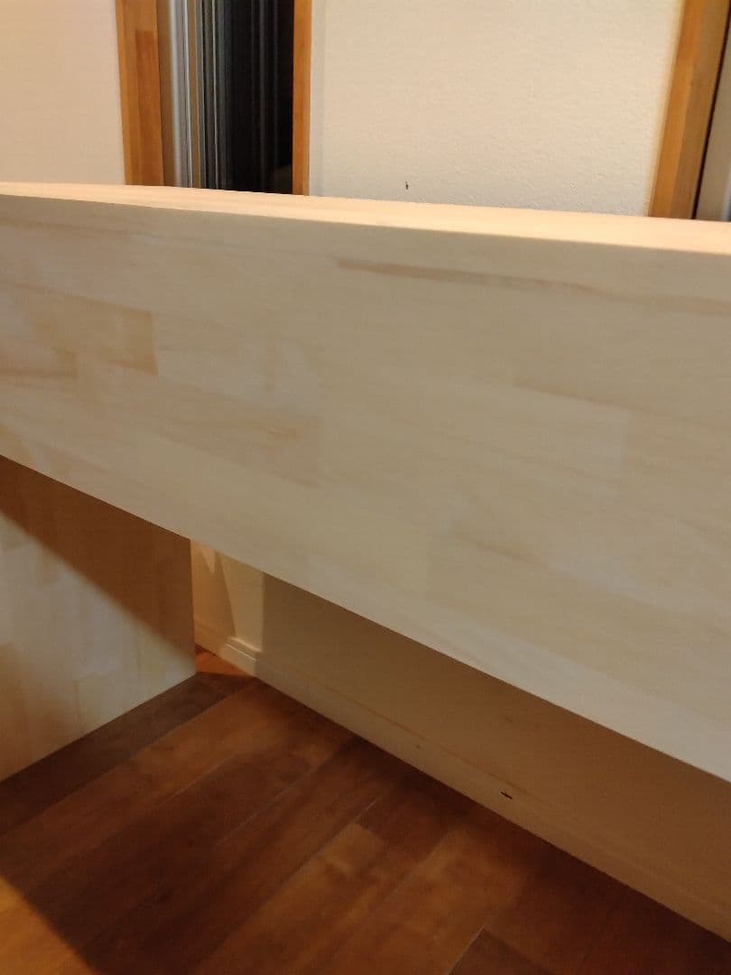 木製　ハンドメイド　オーダー　コの字　テーブル　カウンター　棚　シェルフ