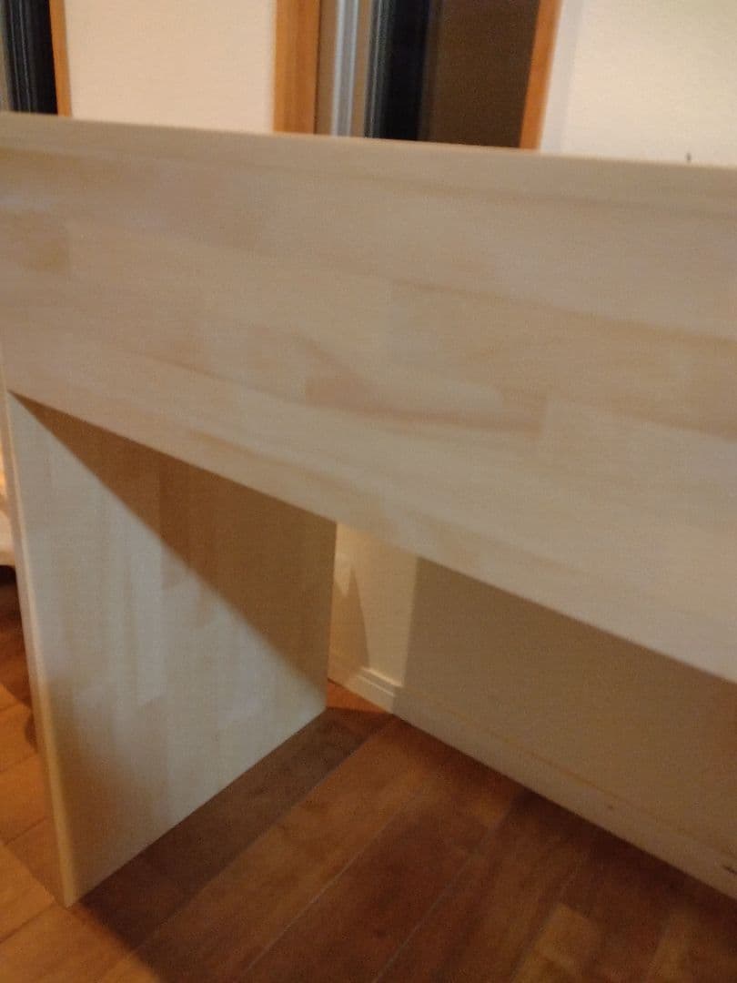 木製　ハンドメイド　オーダー　コの字　テーブル　カウンター　棚　シェルフ