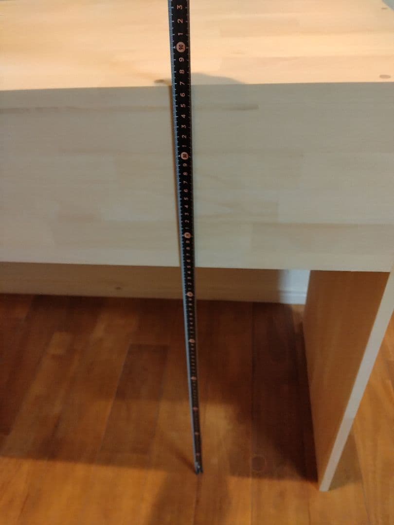 木製　ハンドメイド　オーダー　コの字　テーブル　カウンター　棚　シェルフ