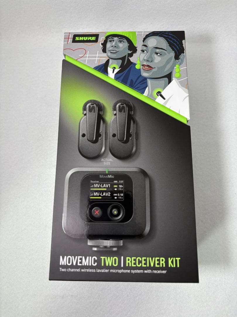 Shure MoveMic Two Kit シュア ワイヤレスマイク