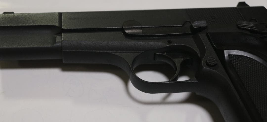 サン・プロジェクト製ABS樹脂ガスガン ブローニングHP　ＭＫⅢ JASG合法品