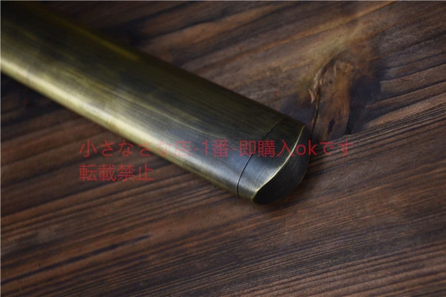 模様鋼 銅装 軍刀 武具　刀装具　日本刀　模造刀　居合刀