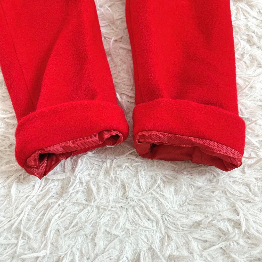 美品⁂マックスマーラ⁂イブルース⁂ウールチェスターコート　イタリア製　レッド