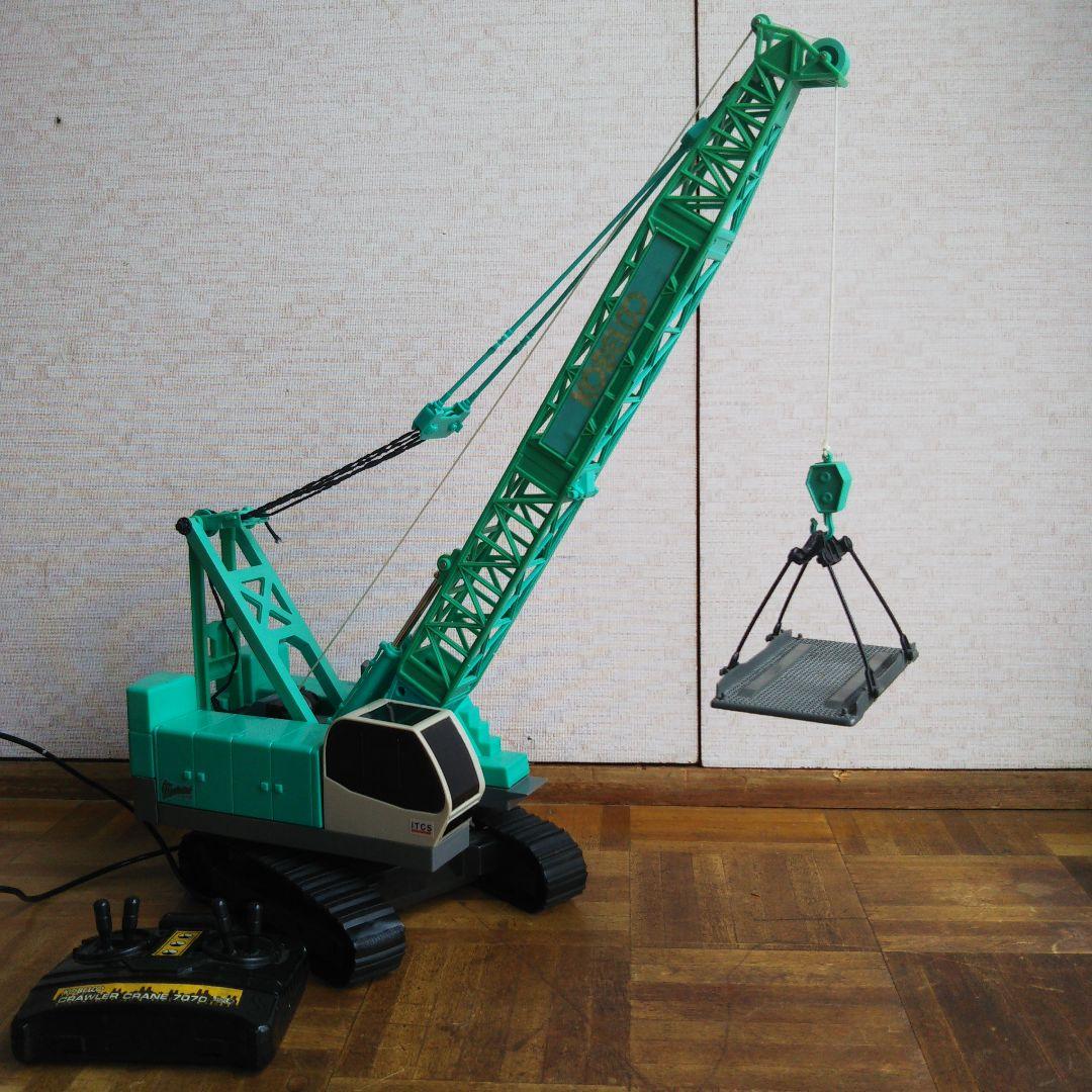 【貴重品】トイコー KOBELCO クローラークレーン7070 ラジコン 箱説付