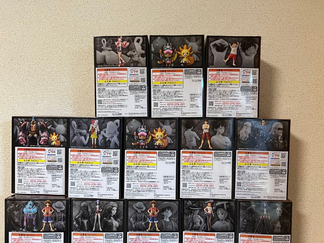 the grandline dxf one piece film red セット