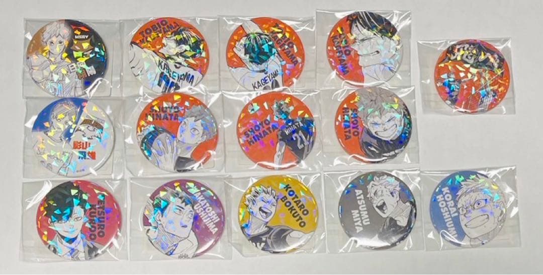 【限定品】ハイキュー!!  オールスター缶バッジ JCS限定 まとめ売り