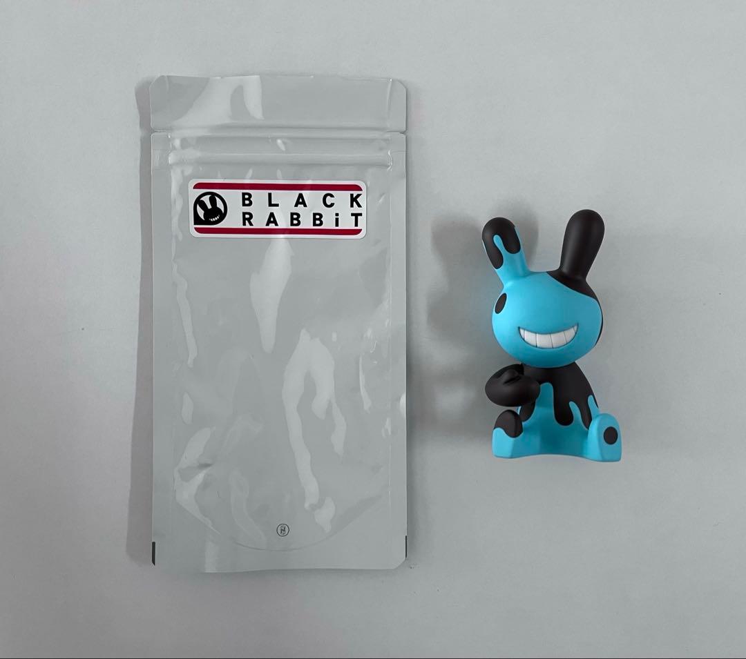 BLACK RABBiT ブラックラビット チョコミント ソフビ
