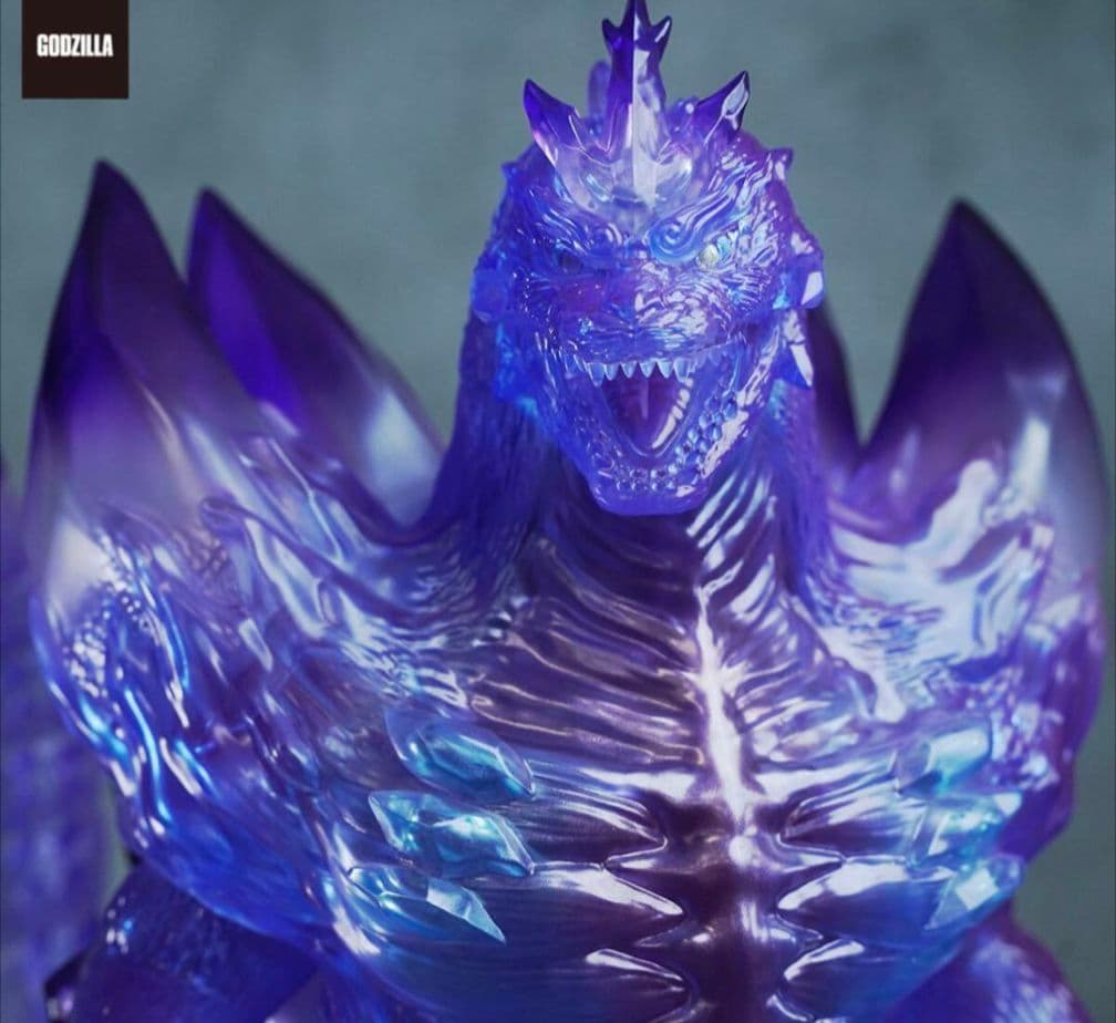 GVA-BC　スペースゴジラ　Frog Tree（紫水晶）core ソフビ