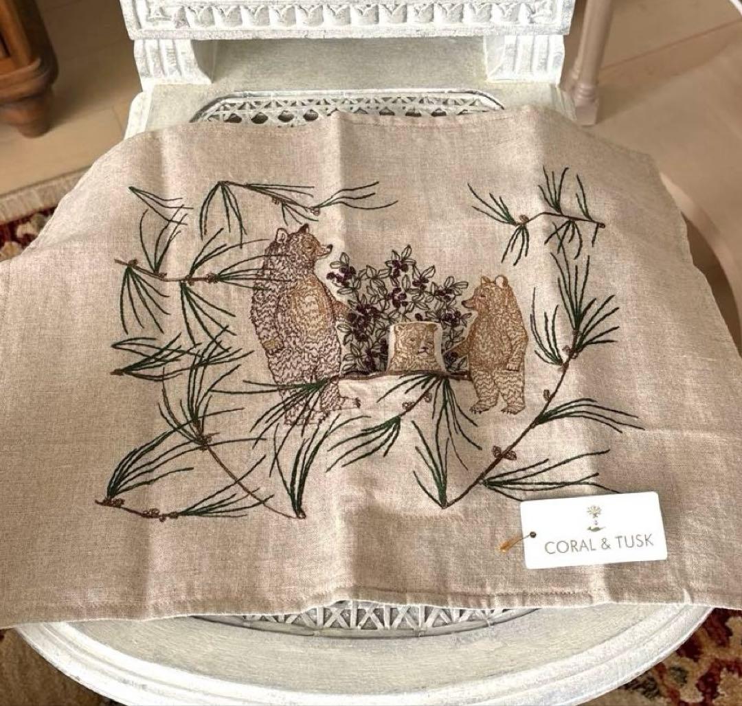 coral&tusk コーラルアンドタスク 　クッションカバー