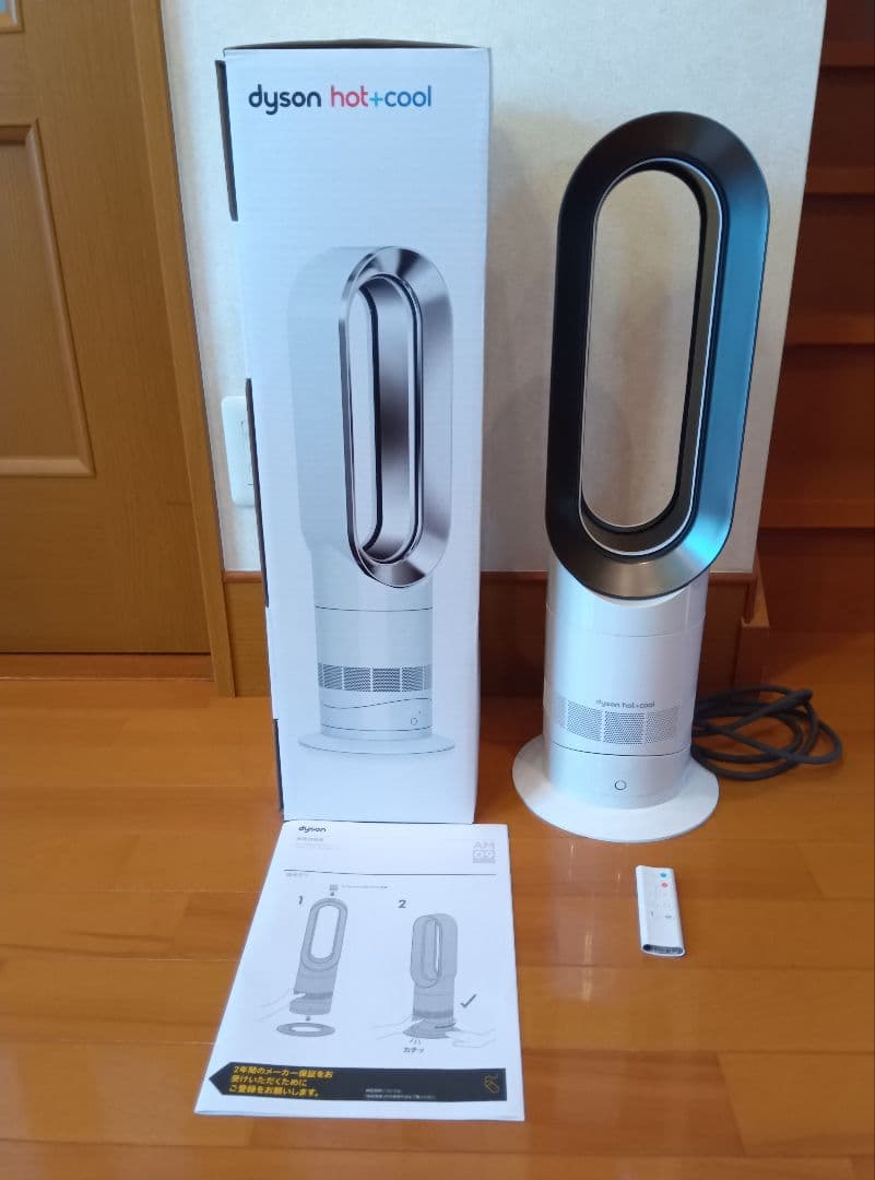 dyson hot+cool タワー型扇風機　 AM09 2024年製　ホワイト