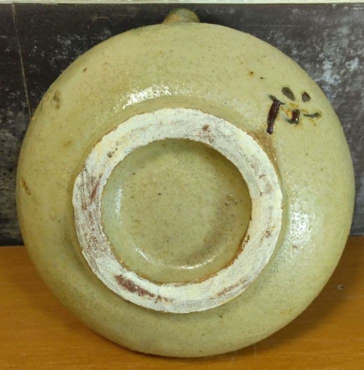 人間国宝 金城次郎 壷屋焼水滴 栞 共箱 美品 壺屋焼 やちむん 魚2匹