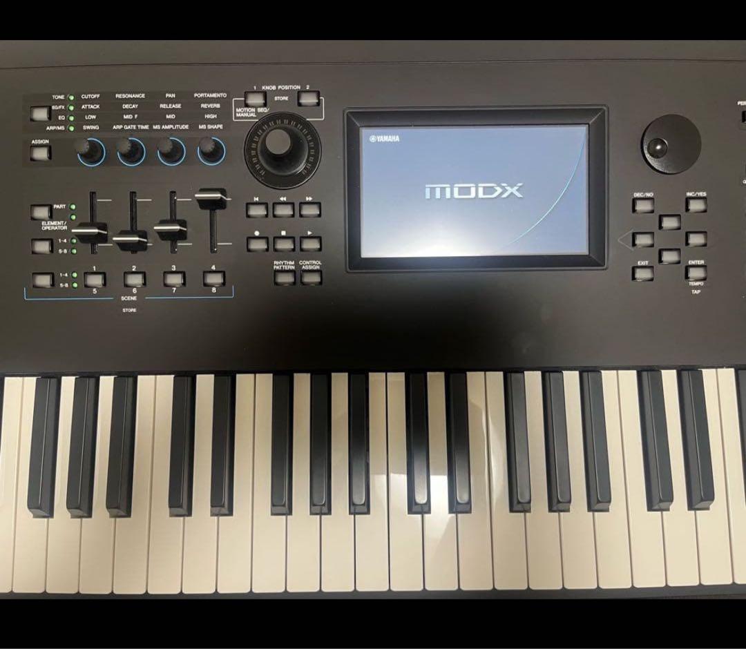 【稀少】YAMAHA MODX8 88鍵シンセサイザー 付属品＆ケース