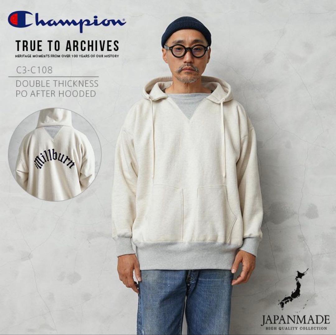 true to archives champion 後付けパーカー