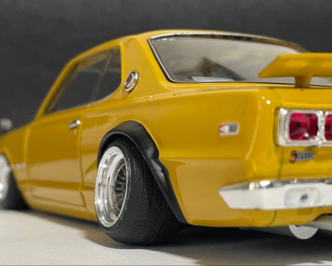 1/24 アシェット 国産名車 スカイライン GT-R ハコスカ改 カスタム