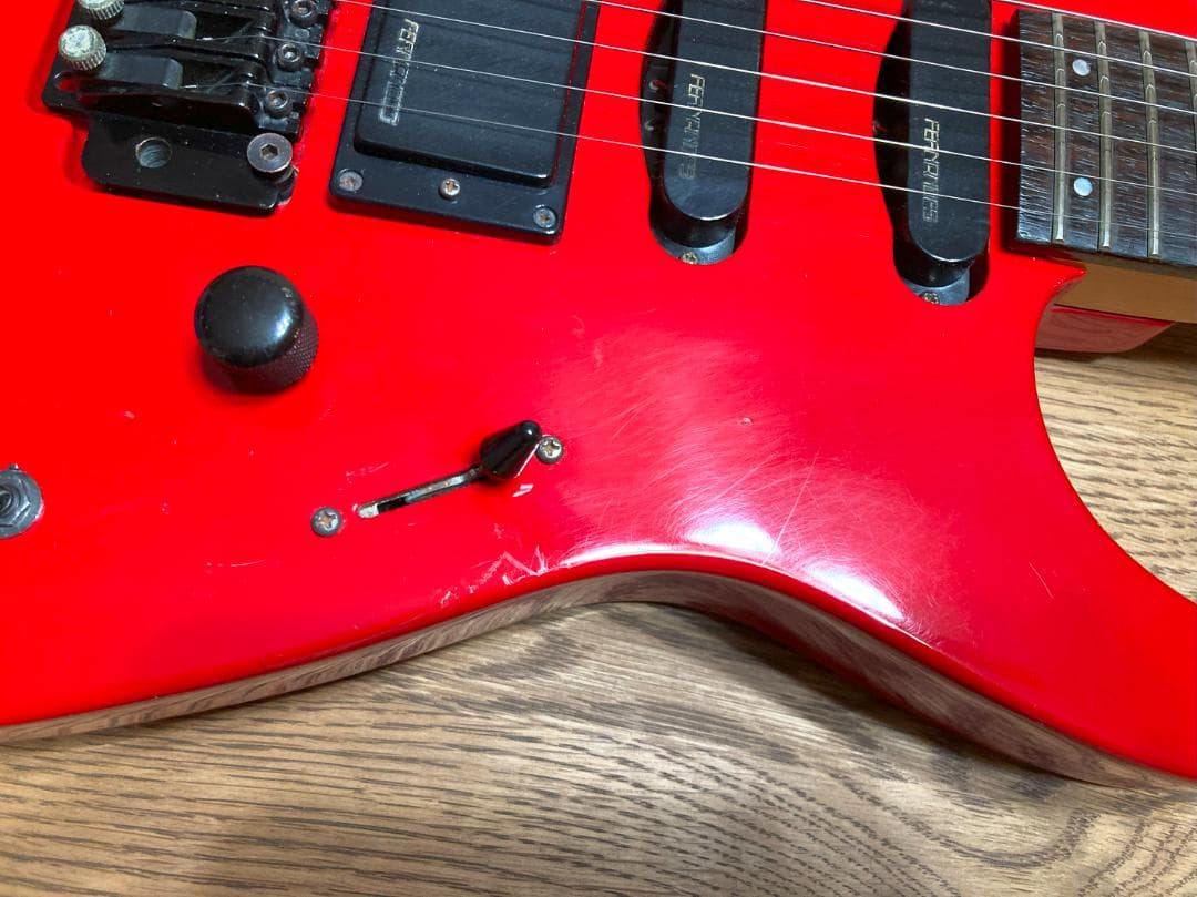 FERNANDES リボルバー FR-55　赤　オーバーホール済